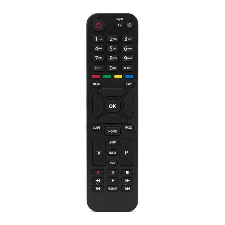 Receptor  SAT (S2)+ Tarjeta Canal Digitaal, 4K UHD, H.265, Wifi integrado. Nuevo diseño