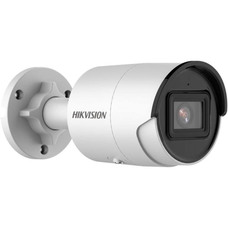 Cámara IP bullet, 4MPx, IR 40mts, 2.8mm, H.265+, PoE802.3af.  IP67, Motion Detection 2.0 de humanos y vehículos