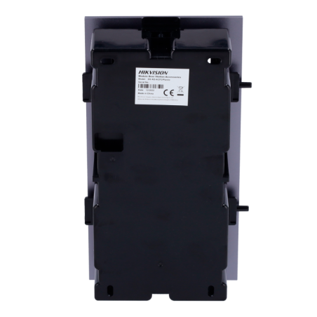 Panel frontal y caja de empotrar, hasta 2 módulo. Específica para videoporteros Hikvision.