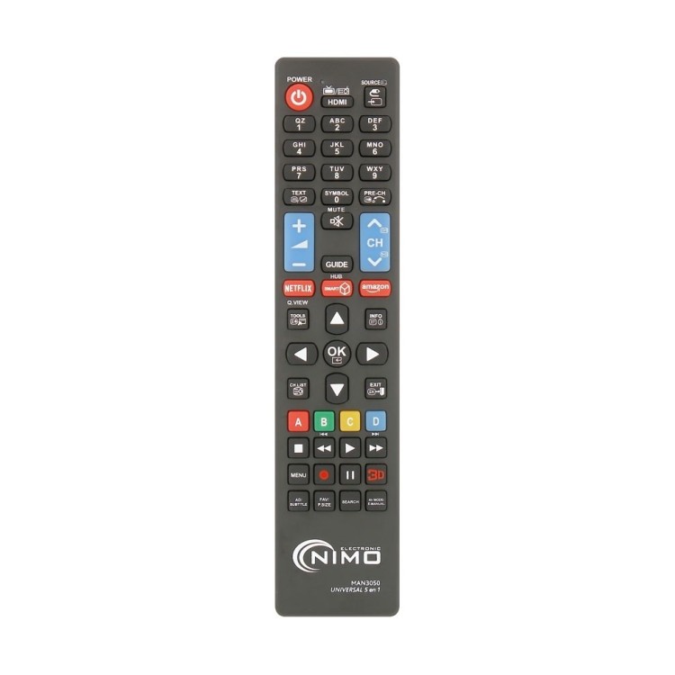 Mando universal sin programación para: Samsung, Sony, LG y Phillips