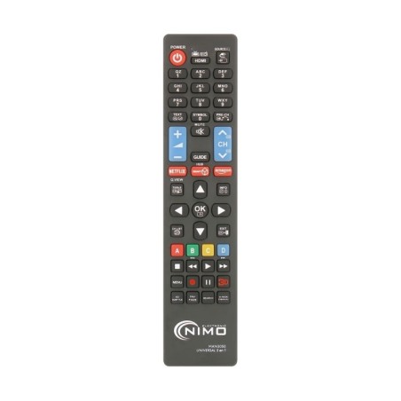 Mando universal sin programación para: Samsung, Sony, LG y Phillips