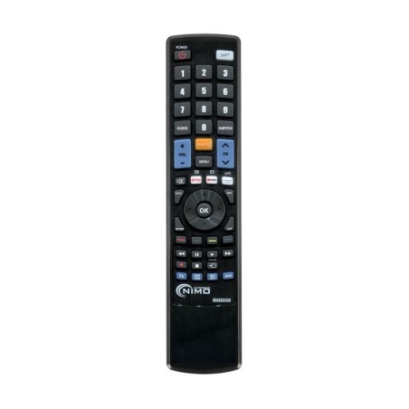 Mando a distancia Nimo MAN2036, programable universal 4 en1. Negro