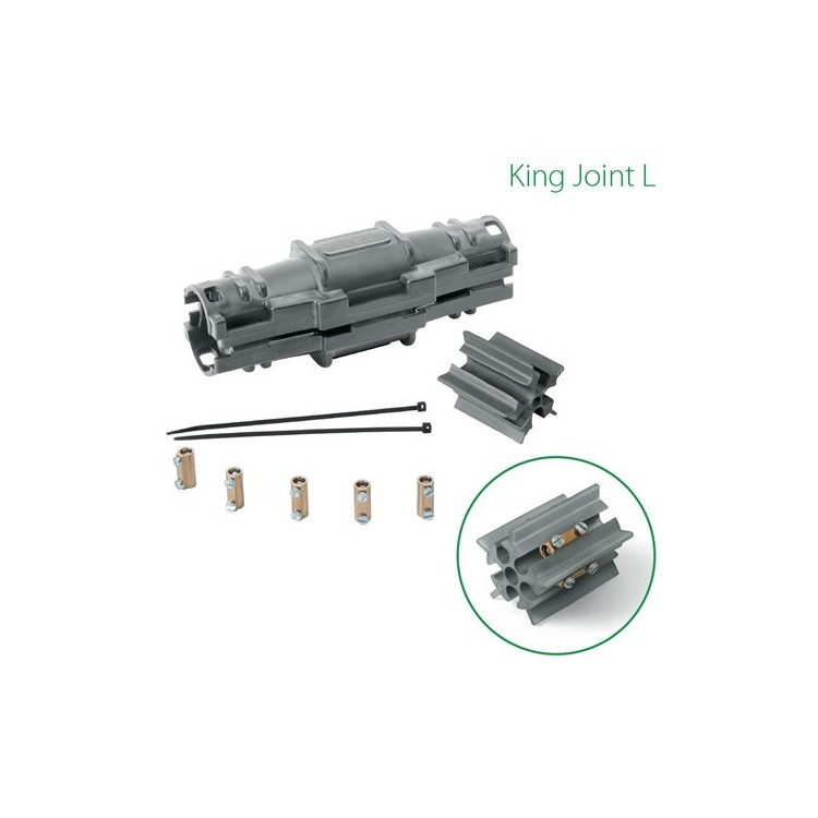 REACONDICIONADO Torpedo gel reticulado IP68 para estanquidad, 210x65x65mm