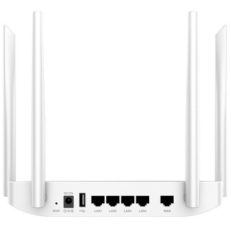Enrutador WIFI6, 1.28Gb, 2x2, MESH,x4 antenas internas, hasta 175 metros, compatible con VPN