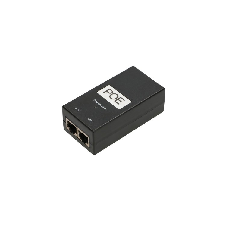 Adaptador POE 48V, 24W, 0.5A. Gigabit