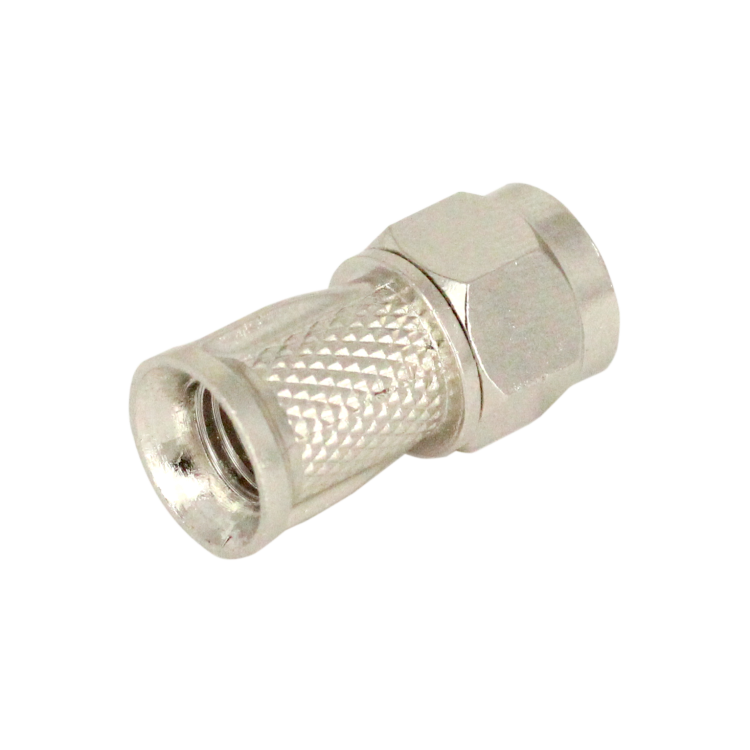 Conector F macho rosca 6,6-7,3mm
