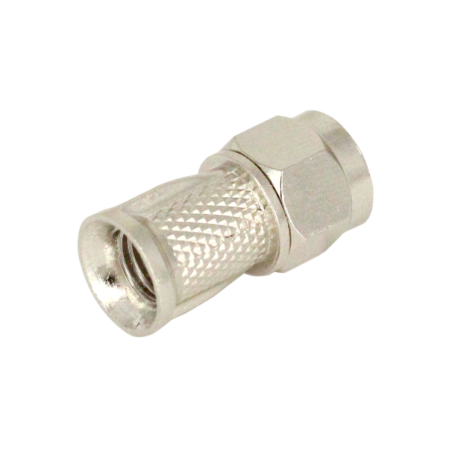 Conector F macho rosca 6,6-7,3mm