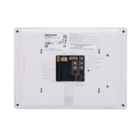 Monitor Videoportero 2 hilos Wifi Hikvision 7". Montaje en superficie. Blanco