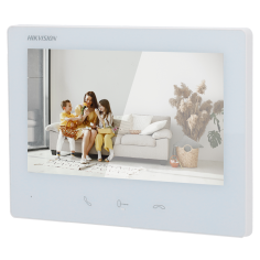 Monitor Videoportero 2 hilos Wifi Hikvision 7". Montaje en superficie. Blanco