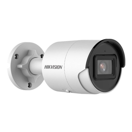 Cámara IP bullet, 8MPx, IR 40mts, 2.8mm, H.265+, PoE802.3af.  IP67, Motion Detection 2.0 de humanos y vehículos
