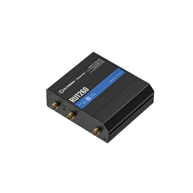 Router 4G Wifi  (2,4Ghz) 300mbps, x2 10/100 y Wi-Fi 802.11b/g/n 2.4GHz, 2x SMA y 1x RP-SMA. Industrial