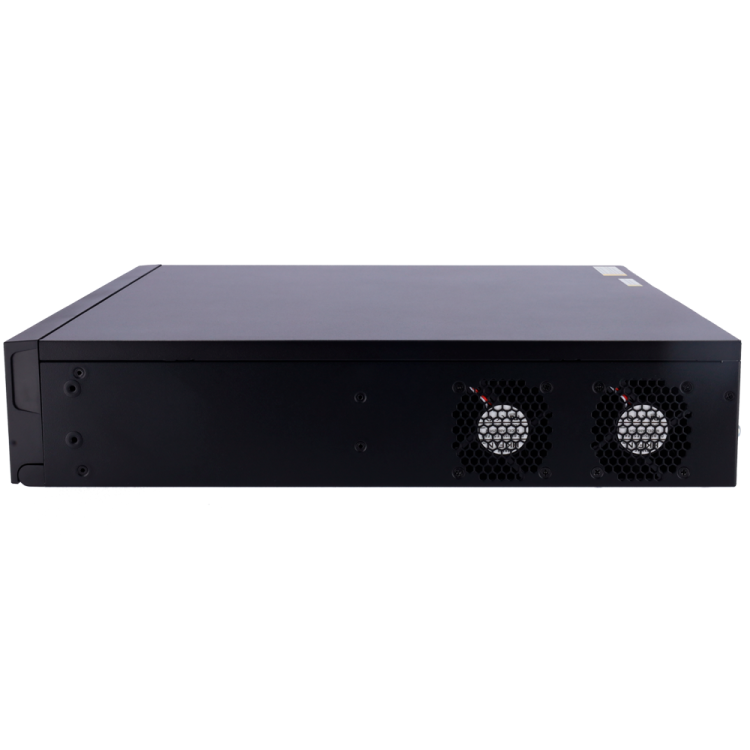 NVR 64ch IP hasta 32Mpx, 384Mbps, H.265+, 8 HDD