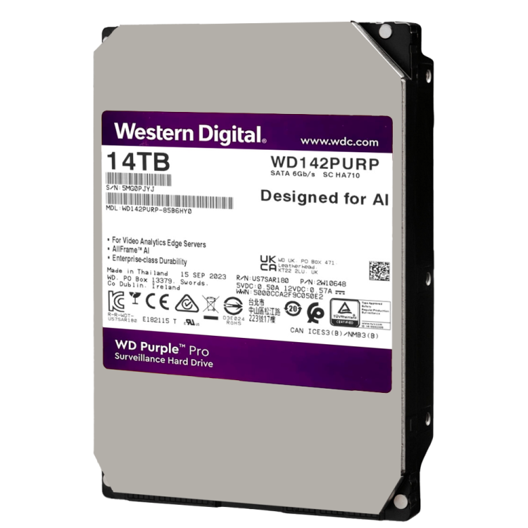 Disco duro 14TB Western Digital Purple
