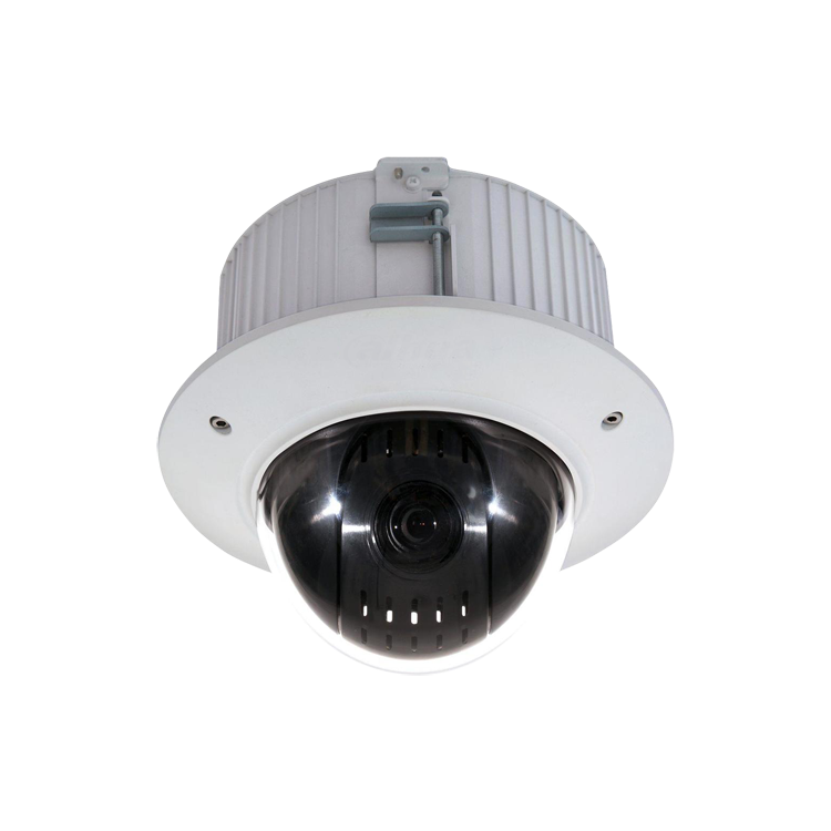 Cámara IP domo PTZ, 2.1Mpx Starlight,  12X, 5.1-61.2mm, H265+,  PoE802,3af, Iinterior, IK10