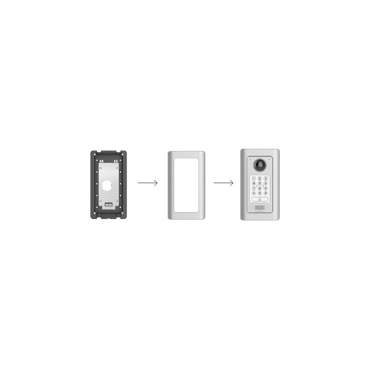 Kit Accesorio de montaje "encastrado" para el modelo de videoportero GDS3710