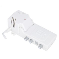 Micro central amplificadora Ekselans MAD 382 L2 - SAT 31-38 dB, 120 dBµV, mezcla terrestre
