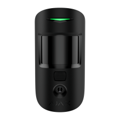 Detector PIR Ajax AJ-MOTIONCAM-PHOD-S-B - Superior, PhOD, foto bajo demanda, antimascotas. Negro