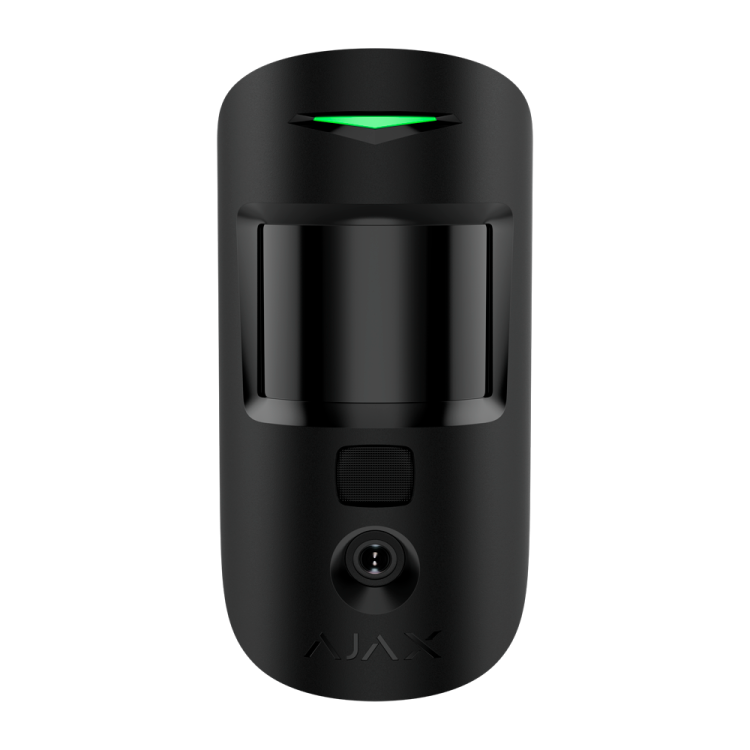 Fotodetector de movimiento PIR con petición de imagen. Soporte con tornillo fijación. Gama Ajax Superior