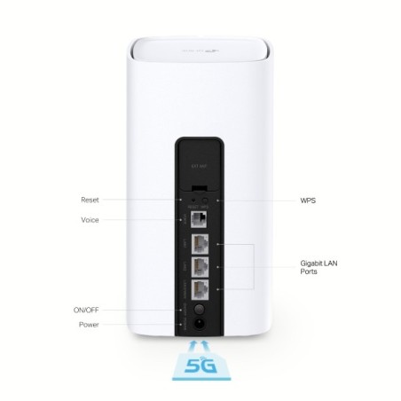 Router 5G TP-Link Aginet NX510v - AX3000, WiFi 6, VoLTE, Gigabit, EasyMesh