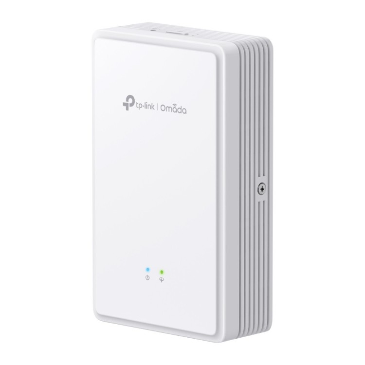 Punto de acceso WiFi 6 AX1800 GPON de pared Omada TP-Link EAP615GP-Wall - GPON, PoE, Gigabit, 20/23 dBm