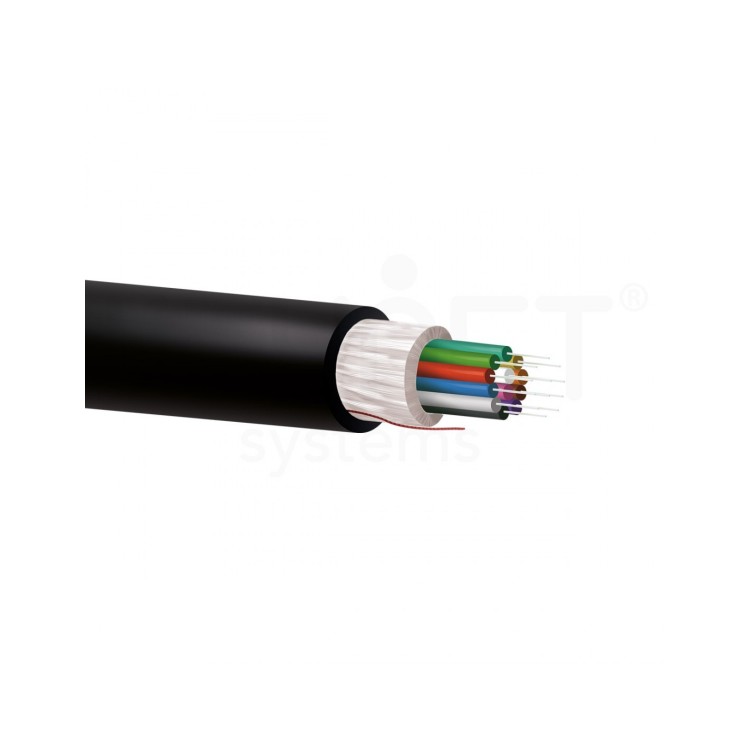 Cable 8F G657A2, monomodo, ajustada, CPR-BCA, LSZH, para interior/exterior. Bobina 2000mts/Corte