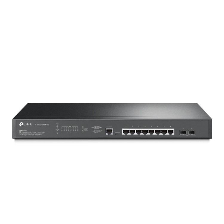 Switch Gestionable OMADA de 24 puertos 10/100/1000 PoE+ (384W) + 4 puertos SFP ,para rack 19"