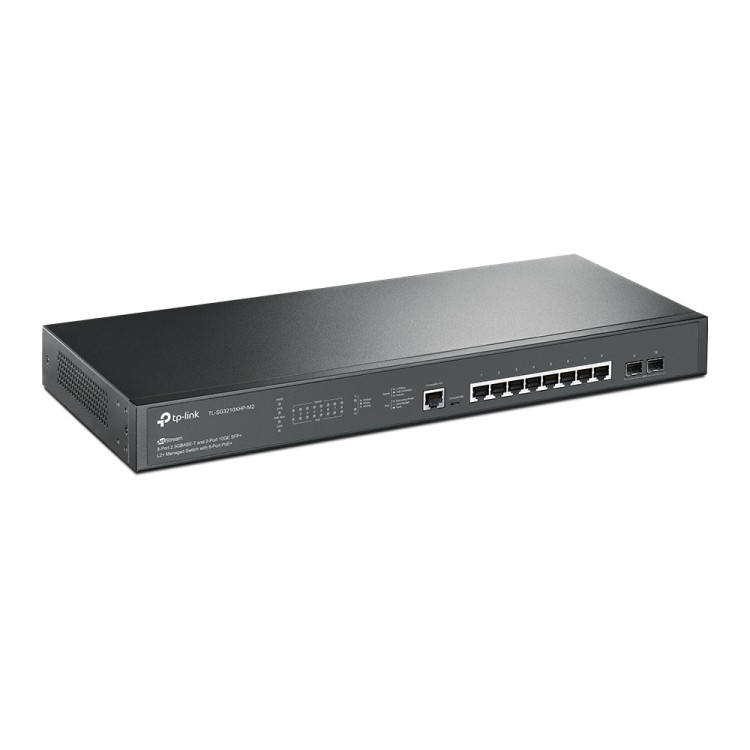 Switch Gestionable OMADA de 24 puertos 10/100/1000 PoE+ (384W) + 4 puertos SFP ,para rack 19"