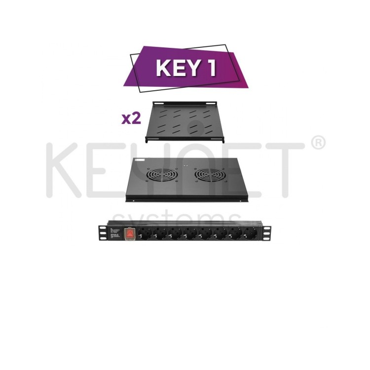 Kit de accesorios para Racks FR4, Fondo: 600mm.