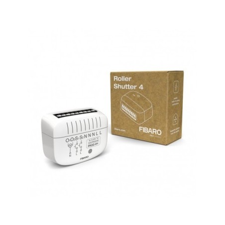 Fibaro Roller Shutter 4 - Controlador de persianas/puertas de garaje. FGR-224.