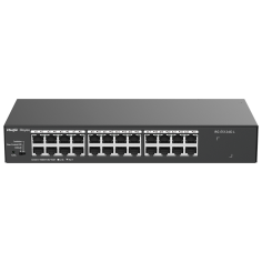 Switch No gestionable, 24 puertos Gigabit, Enrackable
