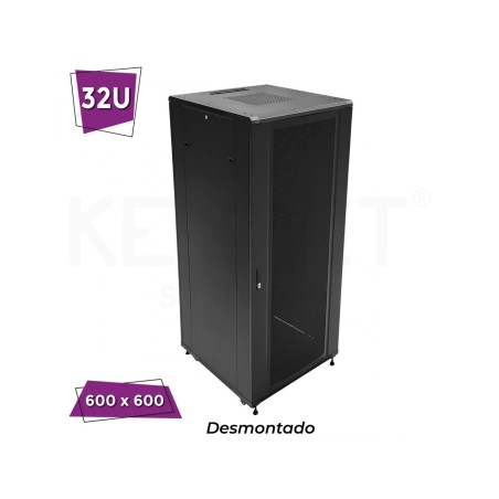 Rack Servidor de 19", 32U, F800 / AN600 / AL1610mm. carga 800Kg. Desmontado