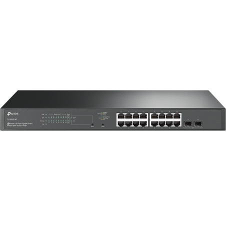 Switch Smart OMADA de 16 puertos Gb PoE 150W, x2 puertos SFP ,para rack 19"