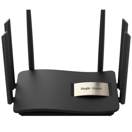 Router WiFi Reyee RG-EW1200G Pro - AC1300, Gigabit, Mesh, 4 puertos. Negro