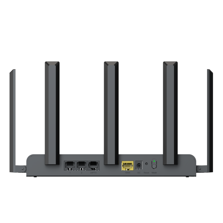 Router Wi-Fi 5 AC1300, x4 Gb, x5 antenas 5 dBi, 2x2 MIMO.