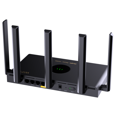 Router Wi-Fi 6 AX3000, x4 Gb, x5 antenas 5 dBi, 2x2 MIMO.