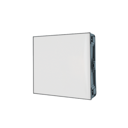 Módulo informativo, iluminado. Acabado policarbonato. Placa Ultra