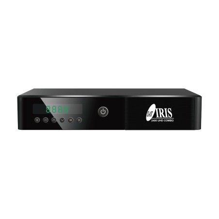 Iris 2400 UHD COMBO (S2+T2), 4K, H.265, USB Wifi