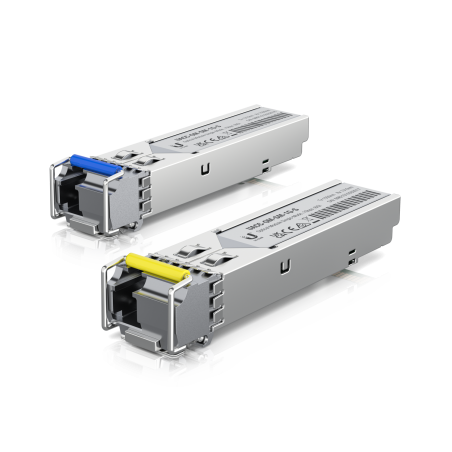 Pack de 2 módulos SFP (1.25G SM 3km,T1550nm/R1310n)