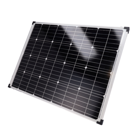 Kit Solar, panel 80W, Bateria LiFePo 256Wh (20Ah). Salida 12Vdc / 40W