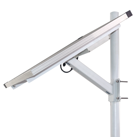 Kit Solar, panel 80W, Bateria LiFePo 256Wh (20Ah). Salida 12Vdc / 40W