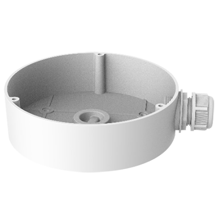Hikvision - Caja de conexiones para cámaras domo - Aleación de aluminio - 42 (Al) x 137 (Ø) mmm