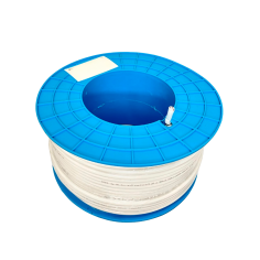Cable coaxial Novamax IT125RA - 100 m, LSZH, Clase A, CPR Dca, blanco