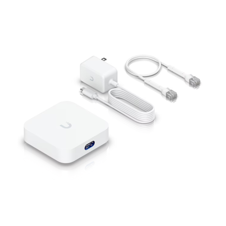 UniFi Cloud Gateway Ubiquiti UX - WiFi 6 AP integrado, 1GbE WAN, 50 usuarios