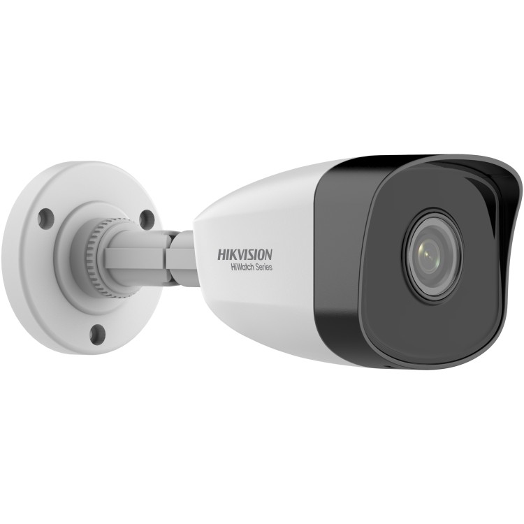 Cámara IP bullet HiWatch HWI-B121H - 2 MP, lente fija 2.8 mm, IR 30 m, PoE