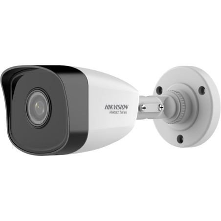 Cámara IP bullet HiWatch HWI-B121H - 2 MP, lente fija 2.8 mm, IR 30 m, PoE