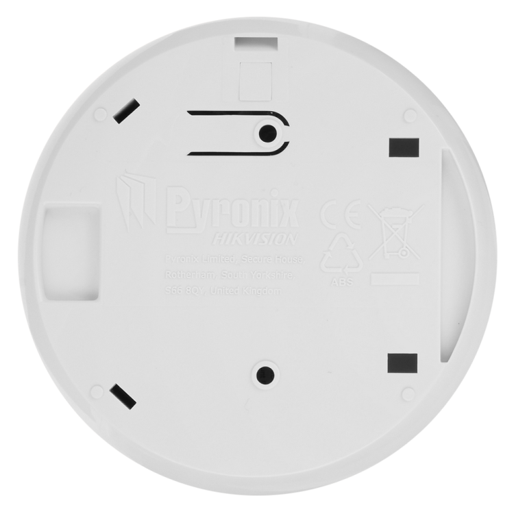 Detector PIR 12mts / 360º, especial para techo. Grado 2. Pyronix