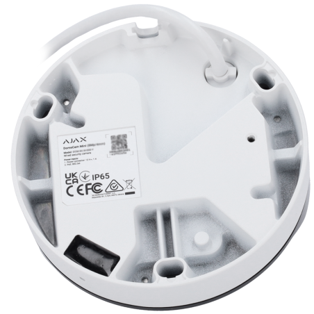 Cámara IP Ajax AJ-DOMECAM-MINI-8-W - 8MP IR 15m PoE IA