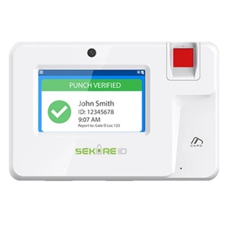 REACONDIONADO Terminal de Control de Presencia para Huellas dactilares, tarjetas RFID y teclado