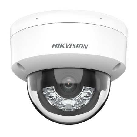 Cámara IP domo gama Value, 8MPx, IR 30mts, 2.8mm, H.265+, PoE802.3af. Audio, IP67