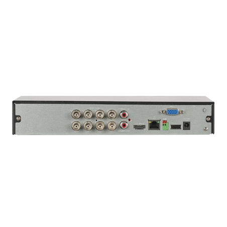 DVR 5n1 de 8ch + 8 IP hasta 8Mpx. H.265+, 1 HDD. Alarmas